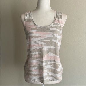 Lucky Brand Pink Camouflage Tank Top✨
